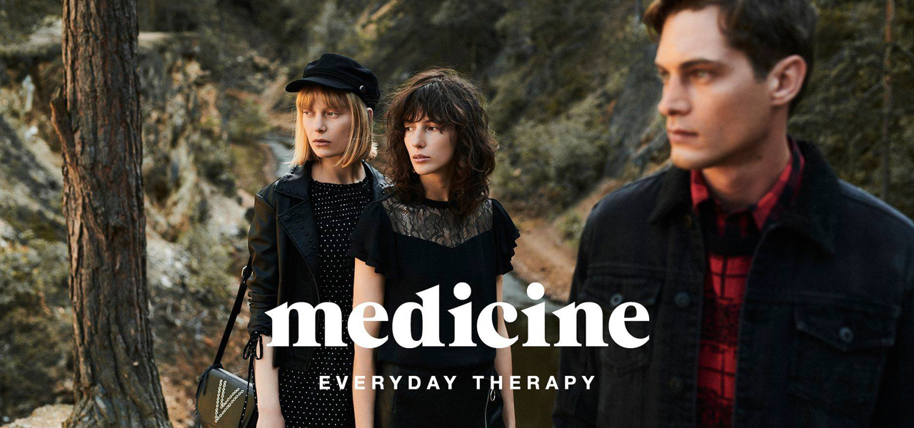 Agnieszka Kulesza & Łukasz Pik shoots the brand new collection for MEDICINE everyday therapy